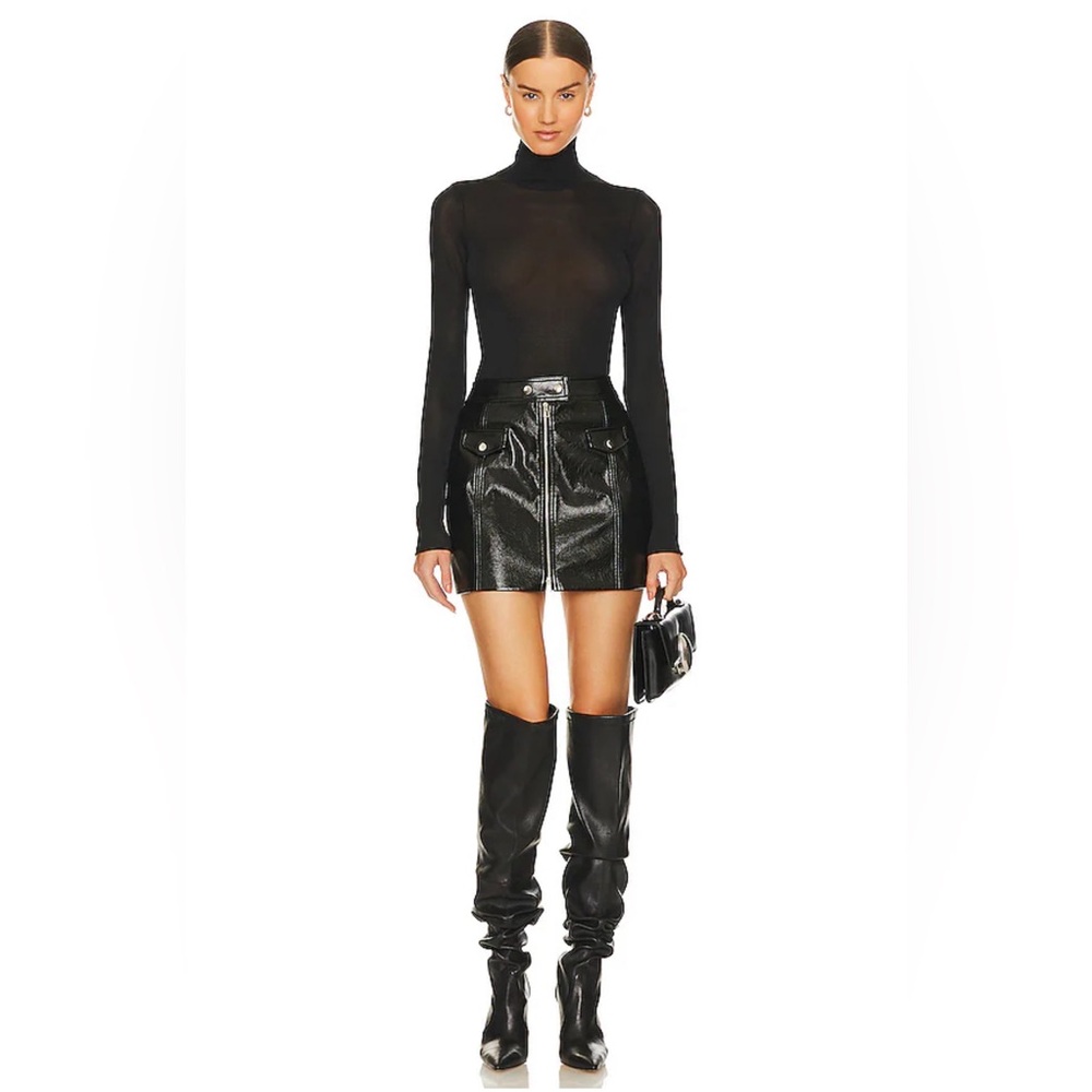 Rails Charlize Leather Skirt - image 1